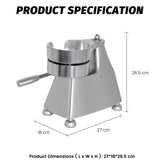 Hakka Commercial Burger Press 3 in 1 Heavy Duty Hamburger Press, Hamburger Patty Maker, with Three Size Trays 4"/5"/6", Includes 1200 Pcs Patty Papers
